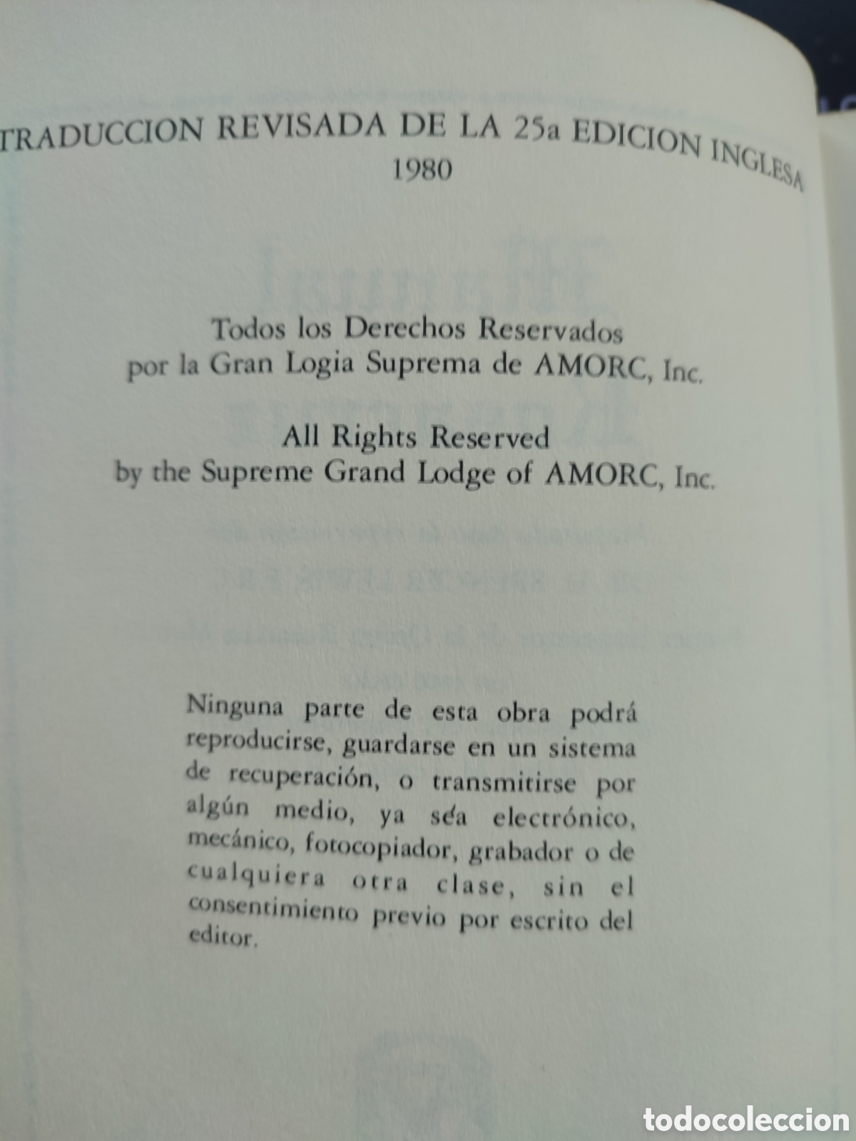 Libros de segunda mano: Manual rosacruz. H Spencer Lewis. Amorc - Foto 4