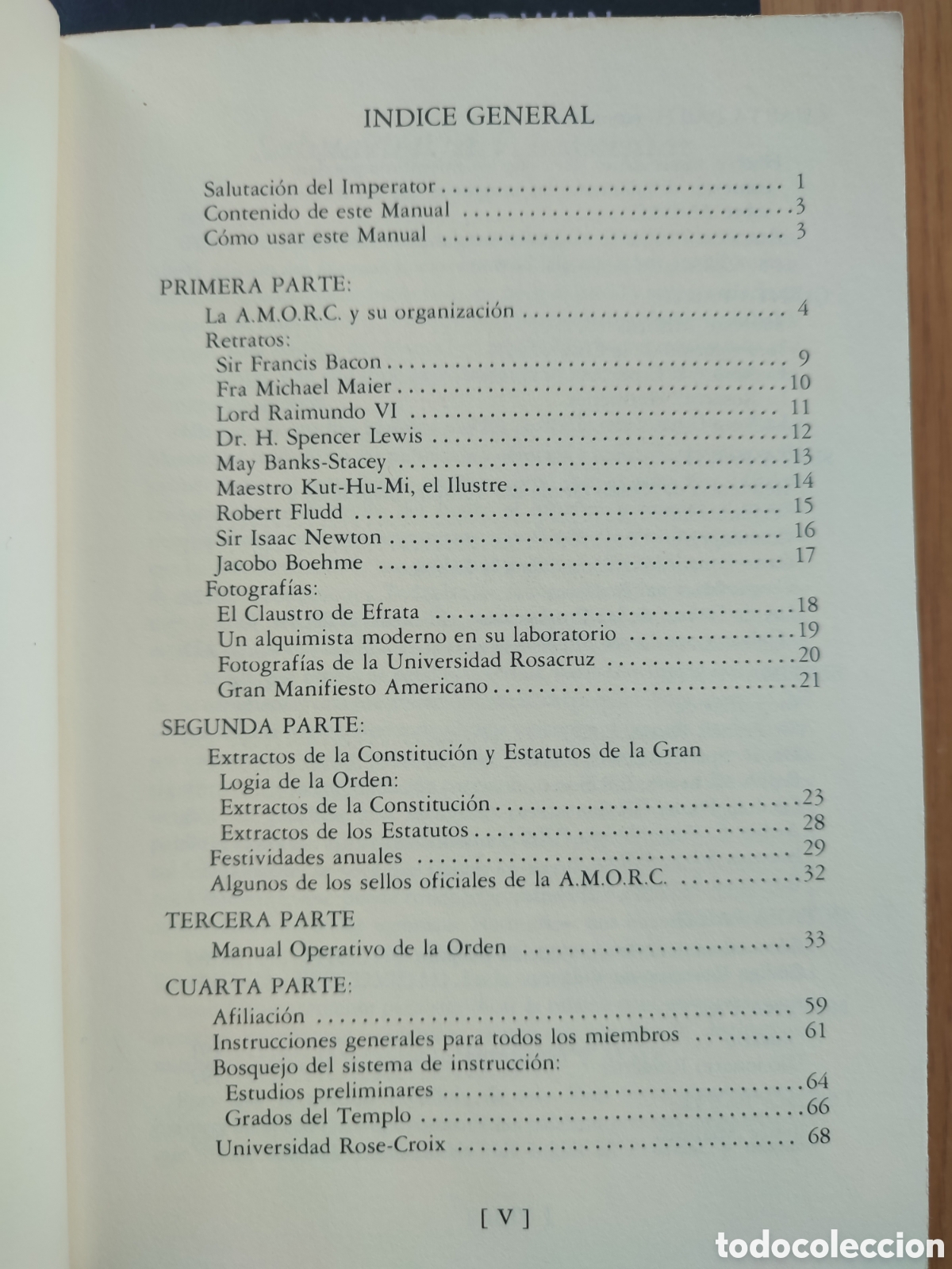 Libros de segunda mano: Manual rosacruz. H Spencer Lewis. Amorc - Foto 5