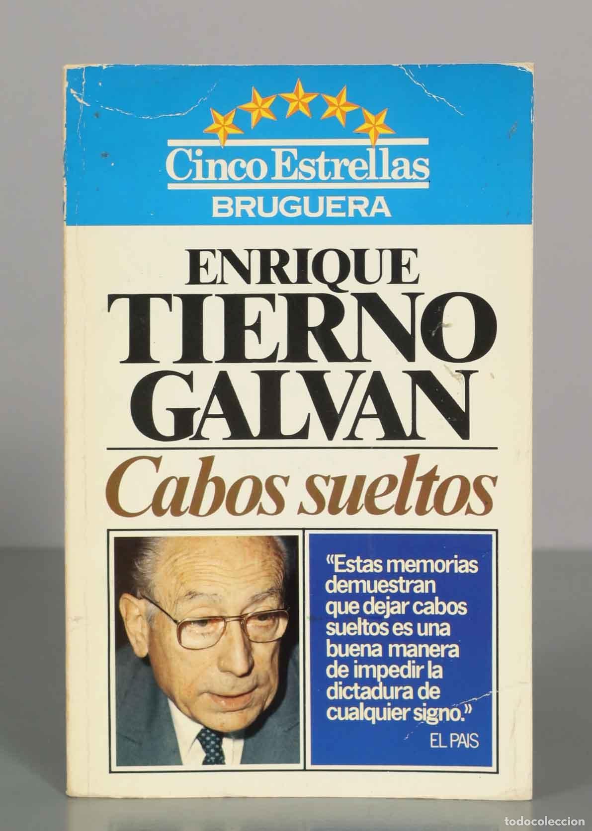 Libros de segunda mano: Cabos sueltos - Enrique Tierno Galv&aacute;n - Foto 1