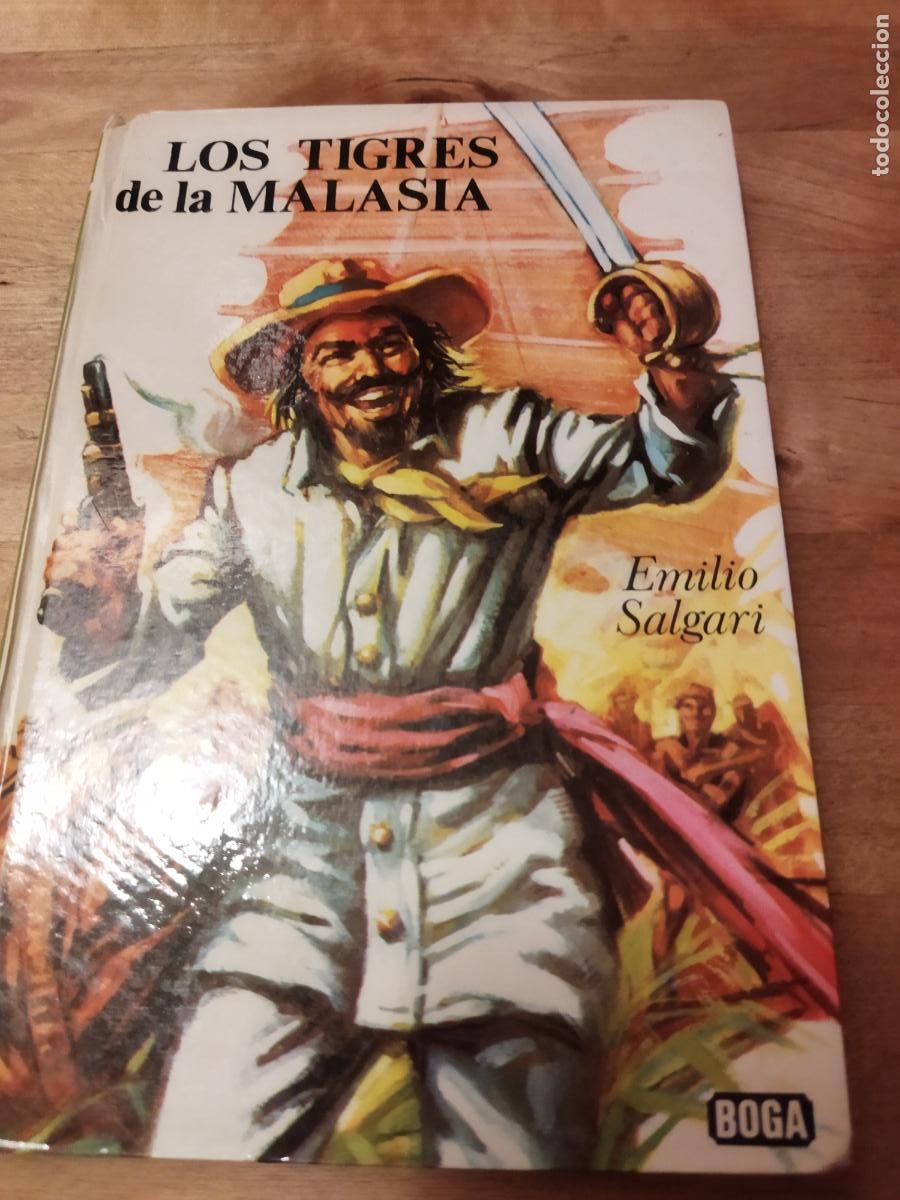 Libros de segunda mano: Los tigres de la Malasia Emilio Salgari Boga