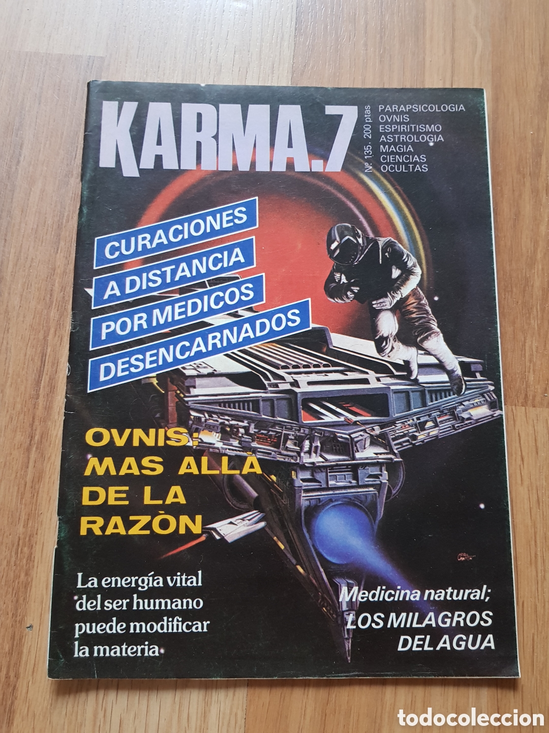 Libros de segunda mano: Karma.7. N. 135. Curaciones a distancia por medicos desencarnados