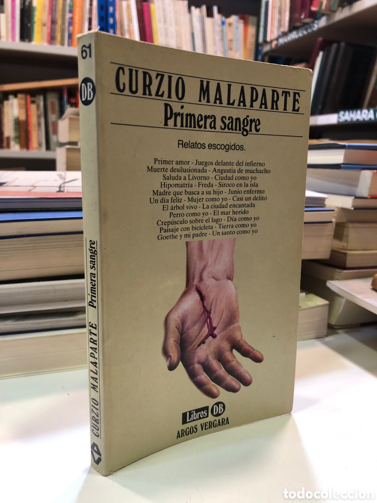 Second hand books: Primera sangre. Relatos escogidos - Curzio Malaparte