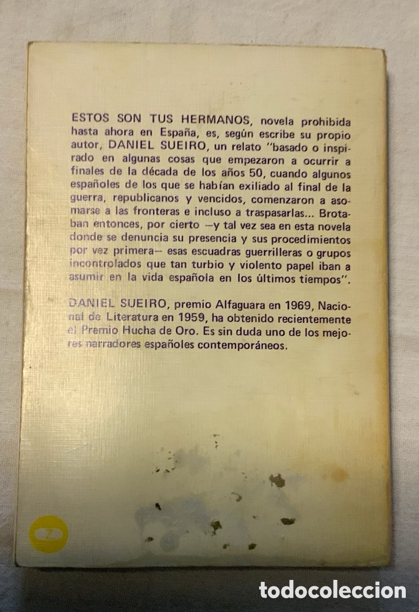 Libros de segunda mano: Daniel Sueiro. Estos son tus hermanos - Foto 6