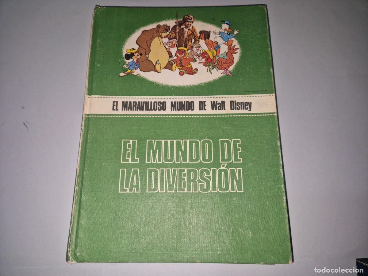 Libros de segunda mano: EL MARAVILLOSO MUNDO DE WALT DISNEY. EL MUNDO DE LA DIVERSI&Oacute;N. 1971.