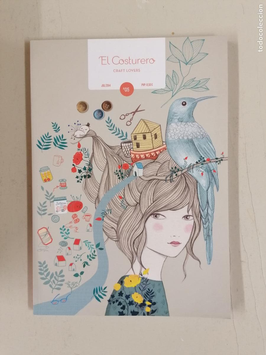Libros de segunda mano: EL COSTURERO N&ordm; 5 - CRAFT LOVERS - JULIO 2014