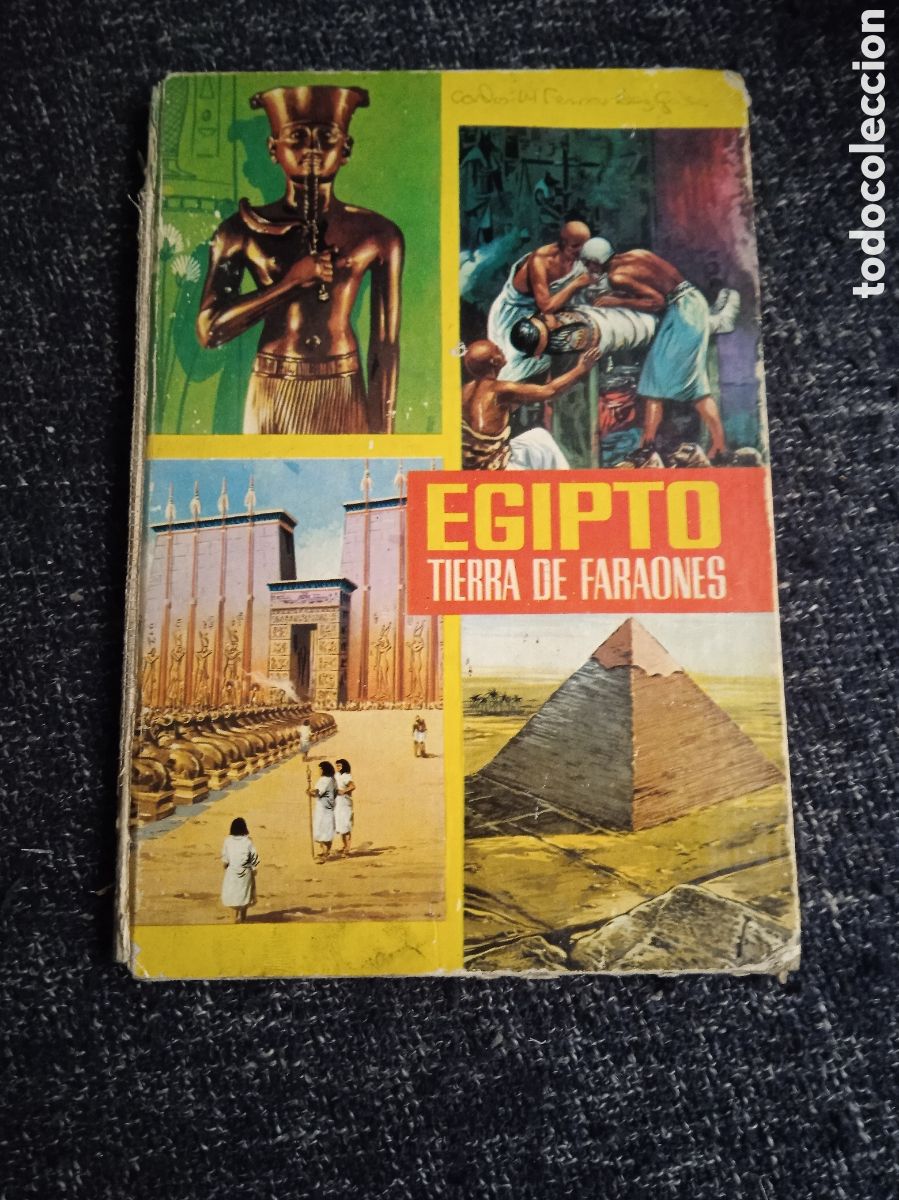 Libros de segunda mano: Egipto - tierra de faraones -ED. Ferma