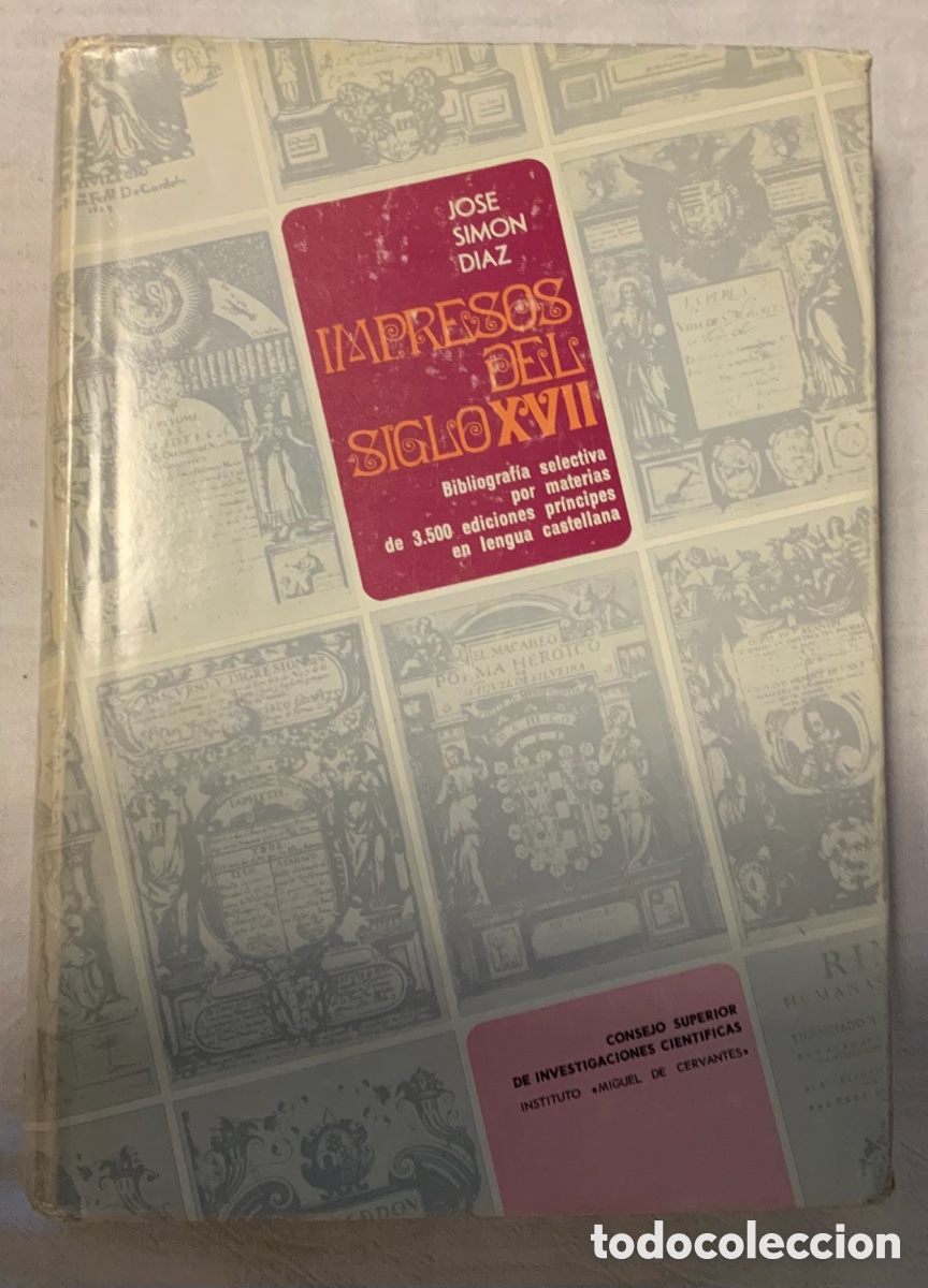 Libros de segunda mano: Impresos del siglo XVII. J. Sim&oacute;n D&iacute;az - Foto 1