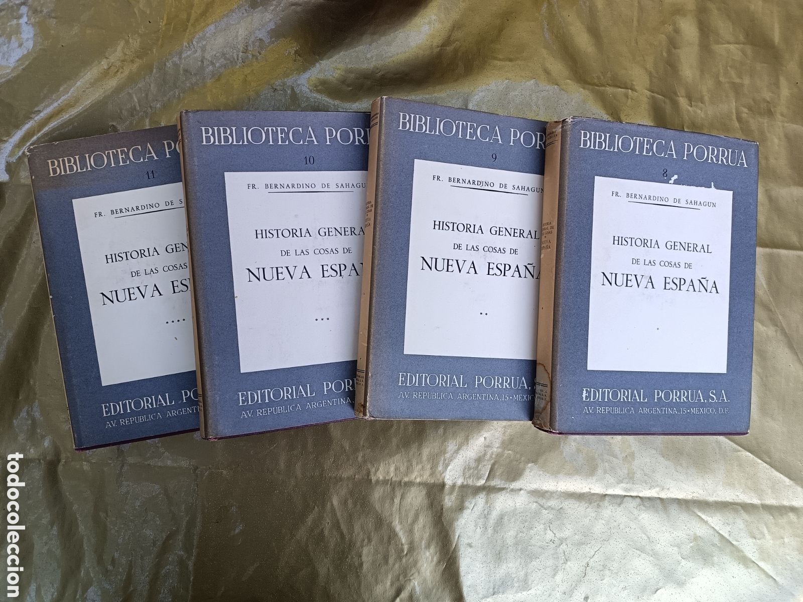 Libros de segunda mano: Historia general de las cosas de Nueva Espa&ntilde;a, Fr. Bernardino de Sahagun, Biblioteca Porrua