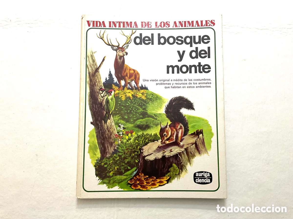 Libros de segunda mano: LIBRO VIDA INTIMA DE LOS ANIMALES DEL BOSQUE Y DEL MONTE.