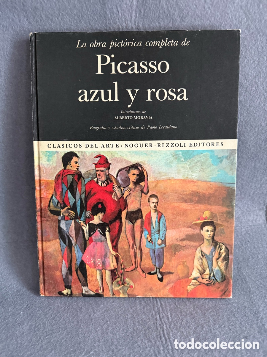 Libros de segunda mano: LA OBRA PICT&Oacute;RICA COMPLETA DE PICASSO AZUL Y ROSA- CL&Aacute;SICOS DEL ARTE NOGUER