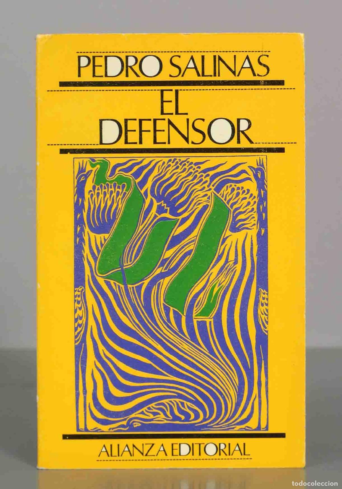 Libros de segunda mano: El defensor - Pedro Salinas - El Libro de Bolsillo - Alianza Editorial - Foto 1
