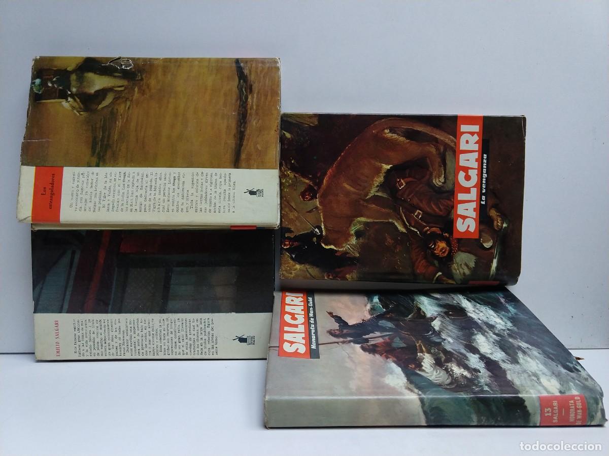 Libros de segunda mano: Lote 4 libros SALGARI &ndash; Ed. MOLINO - Foto 2