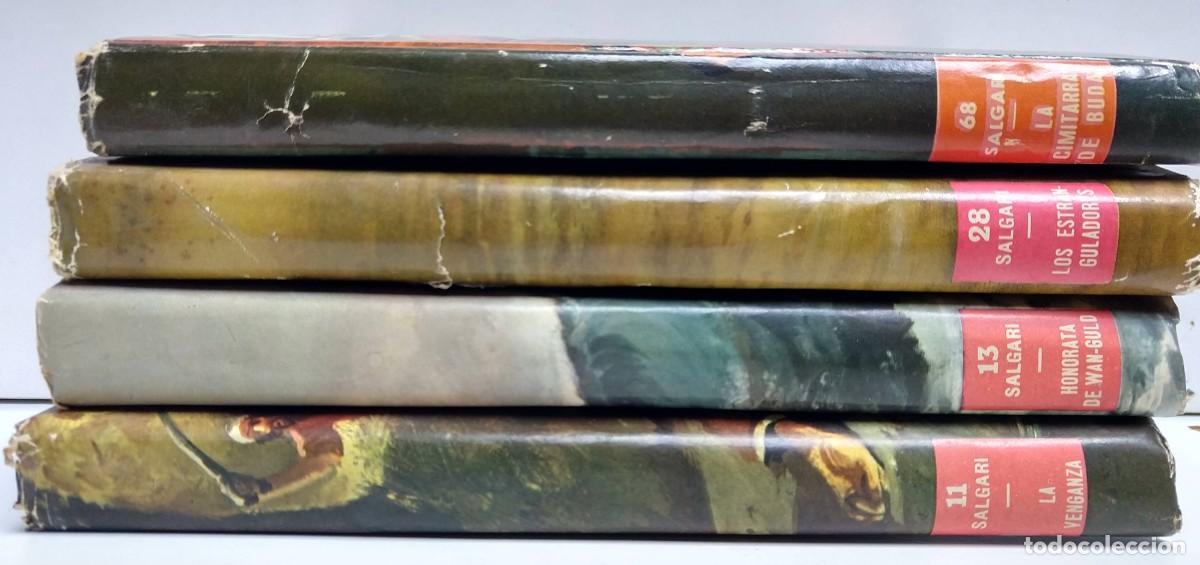 Libros de segunda mano: Lote 4 libros SALGARI &ndash; Ed. MOLINO - Foto 3