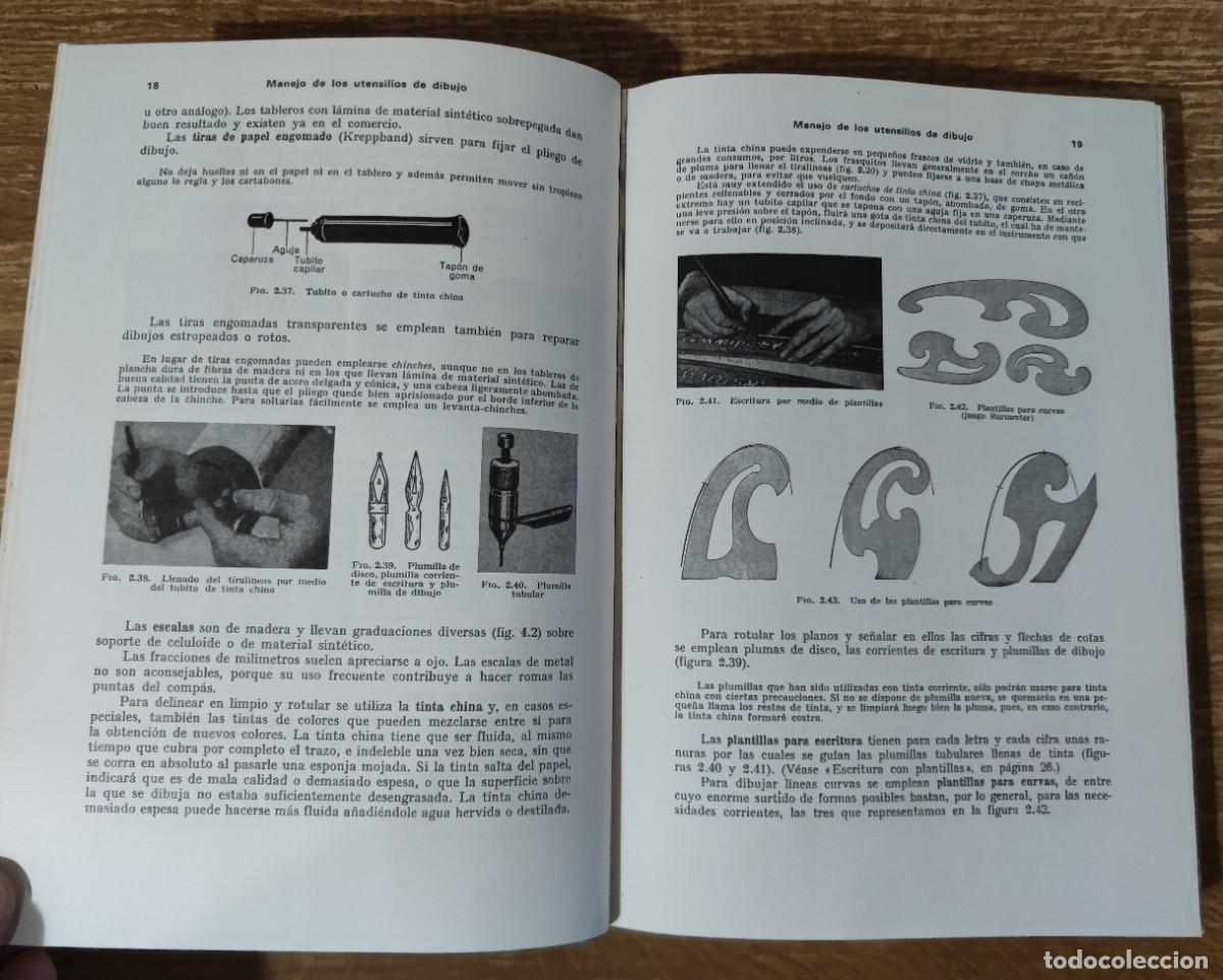 Libros de segunda mano: Libro - Dibujo T&eacute;cnico (1973) Albert Bachmann y Richard Forberg - Foto 4