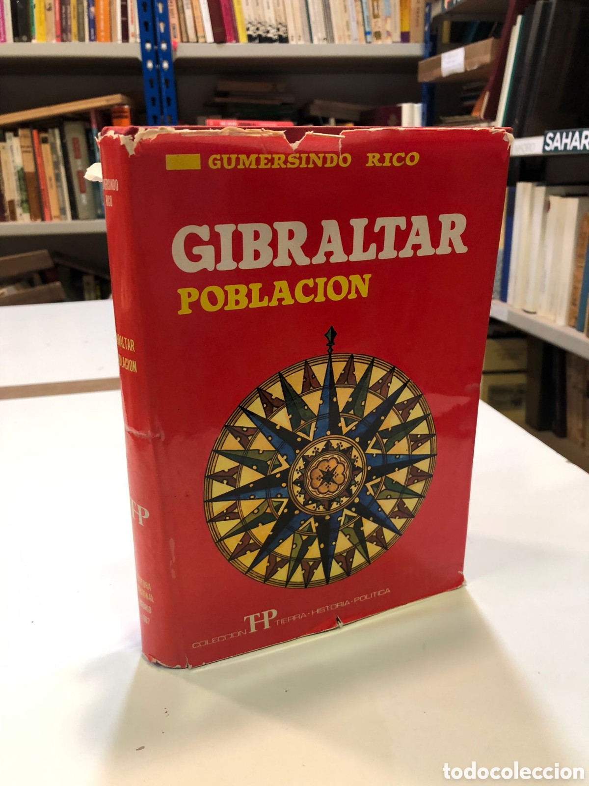 Libros de segunda mano: Gibraltar. Poblaci&oacute;n - Gumersindo Rico - Foto 1