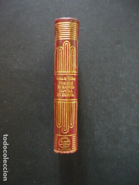 Libros de segunda mano: POR QU&Eacute; ES MADRID LA CAPITAL DE ESPA&Ntilde;A FEDERICO CARLOS SAINZ DE ROBLES AGUILAR CRISOL N&ordm; 016 1961