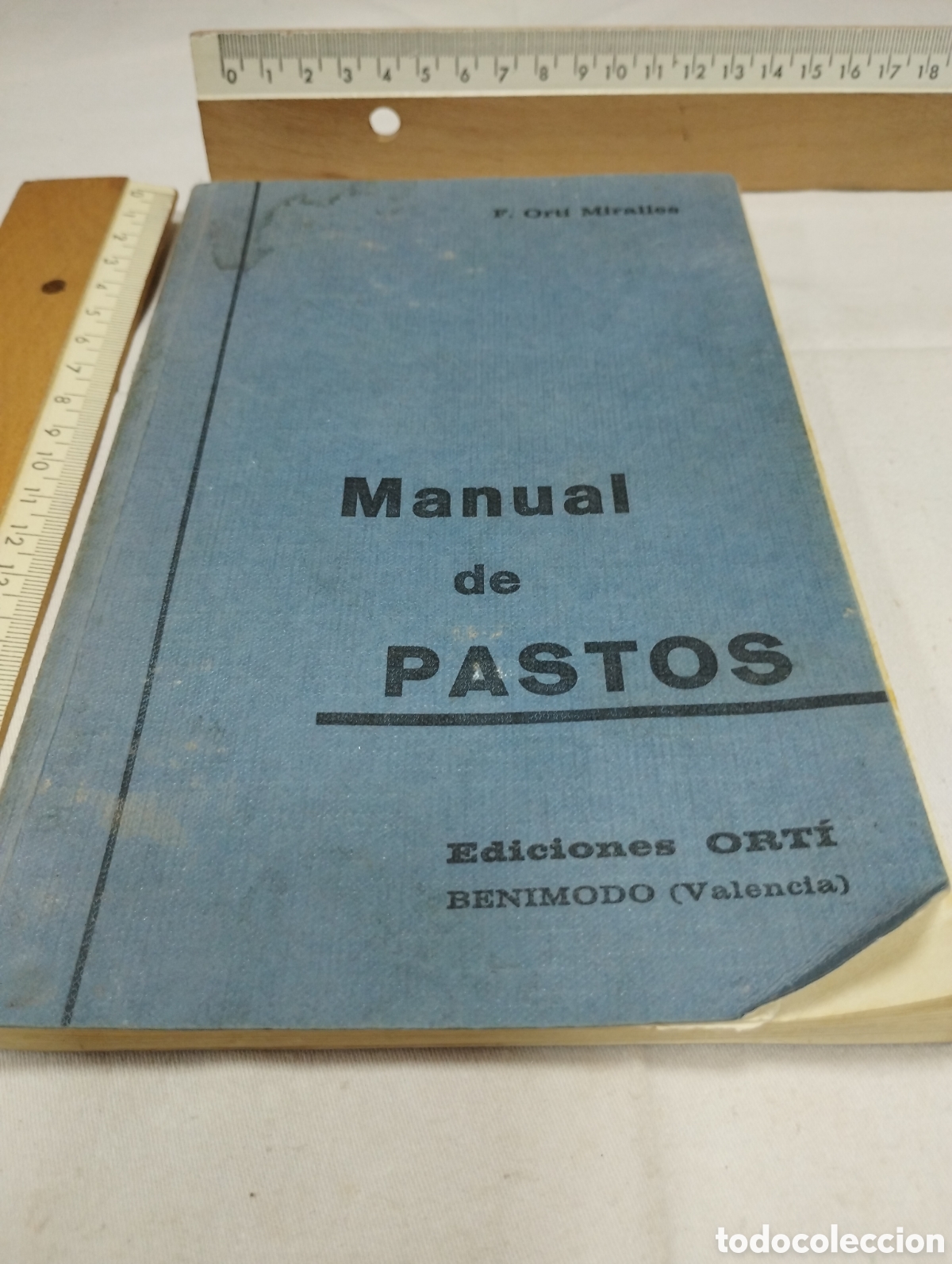 Libros de segunda mano: Manual de pastos. F. Orti, 1969