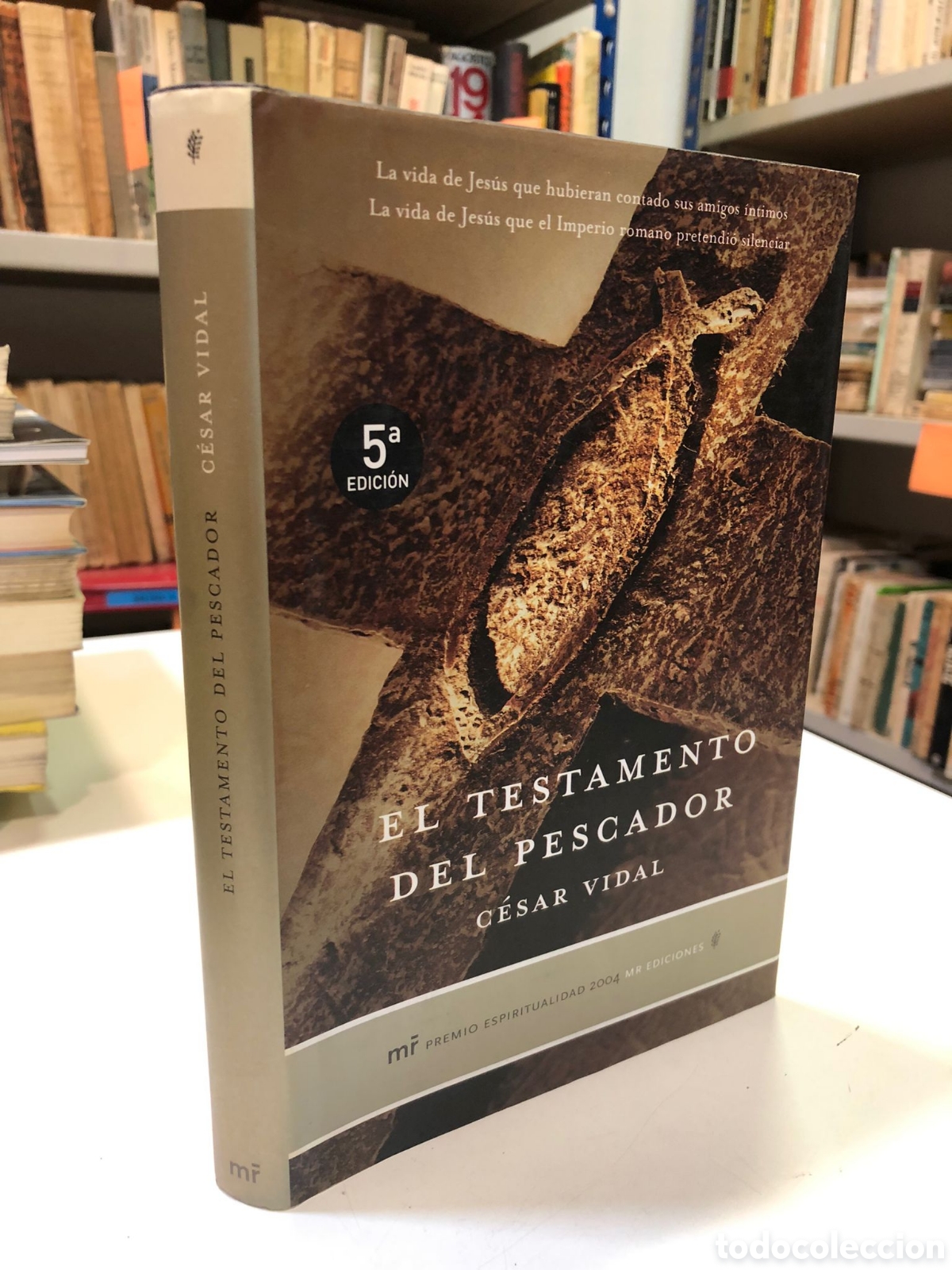 Libros de segunda mano: El testamento del pescador - Cesar Vidal - Foto 1