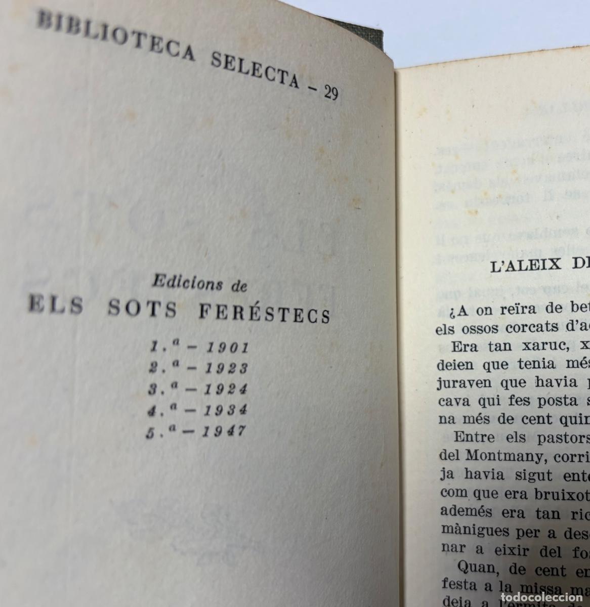 Libros de segunda mano: Els sots fer&egrave;stecs.. - Raimon Casellas.- ED. SELECTA 5a EDICI&Oacute; 1947 - Foto 3