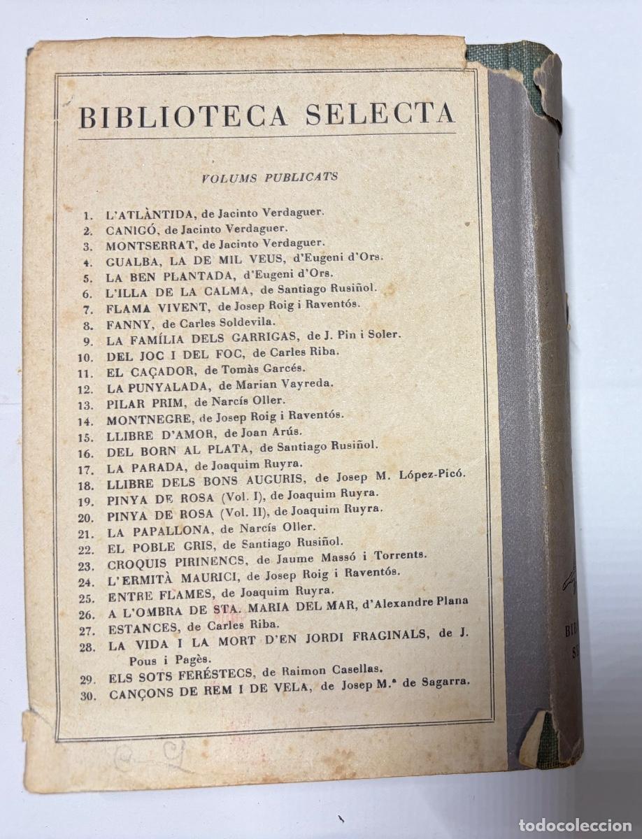 Libros de segunda mano: Els sots fer&egrave;stecs.. - Raimon Casellas.- ED. SELECTA 5a EDICI&Oacute; 1947 - Foto 6
