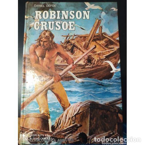 Second hand books: ROBINSON CRUSOE CLASICOS de la JUVENTUD - DANIEL DEFOE - Sin Especificar