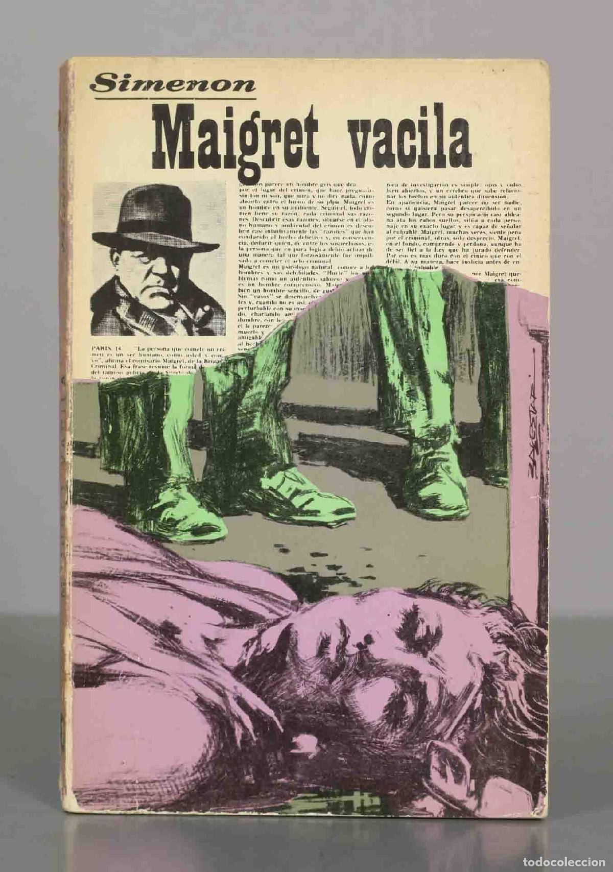 Libros de segunda mano: Maigret vacila - Georges Simenon - Foto 1