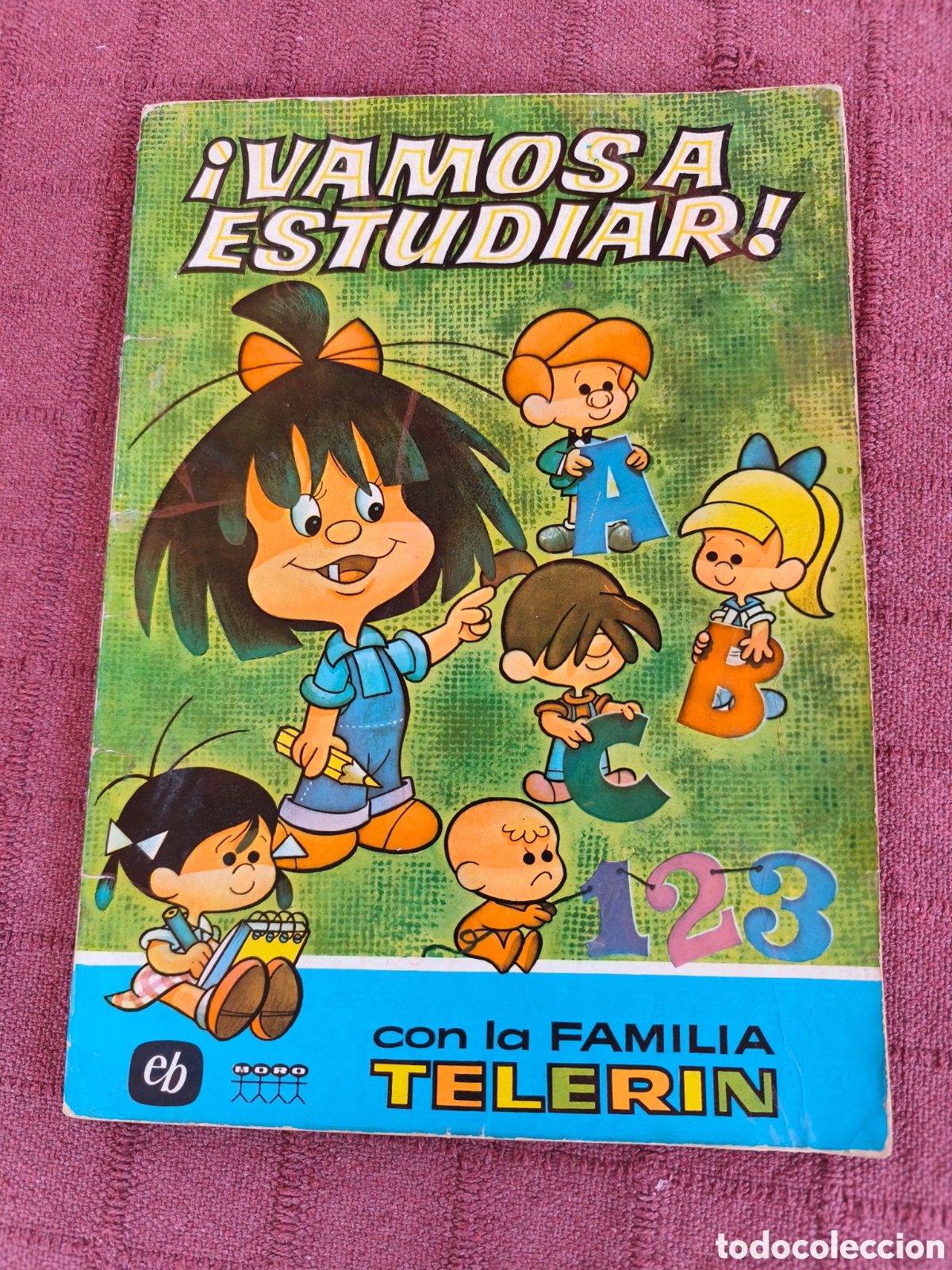 Libros de segunda mano: LA FAMILIA TELERIN VAMOS A ESTUDIAR EDITORIAL BRUGUERA 1965