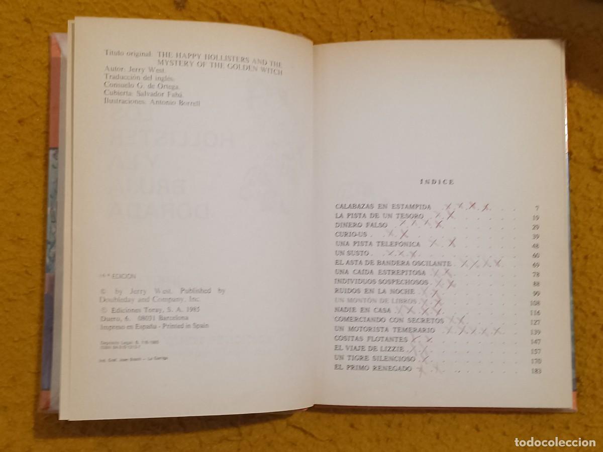 Libros de segunda mano: LOS HOLLISTER Y LA BRUJA DORADA - Foto 5