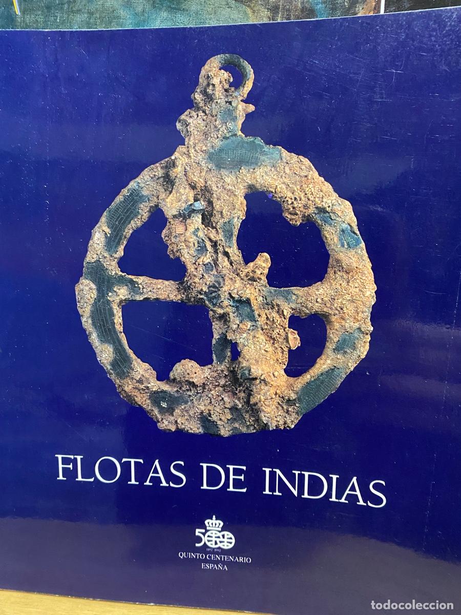 Livros em segunda m&atilde;o: flotas de indias, edt. quinto centenario Espana