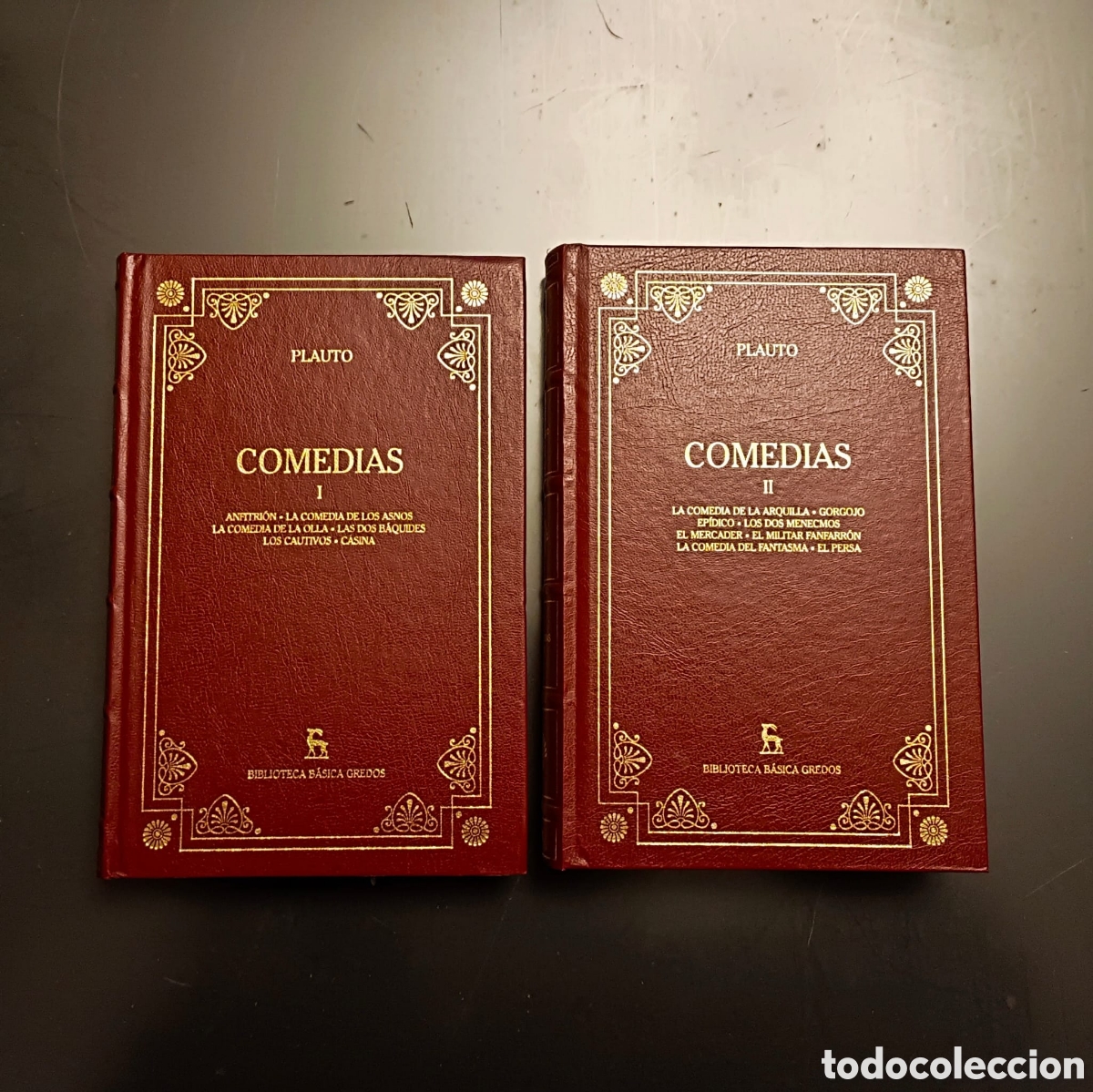 Libros de segunda mano: &rdquo;Comedias&rdquo; de Plauto. Biblioteca B&aacute;sica Gredos.