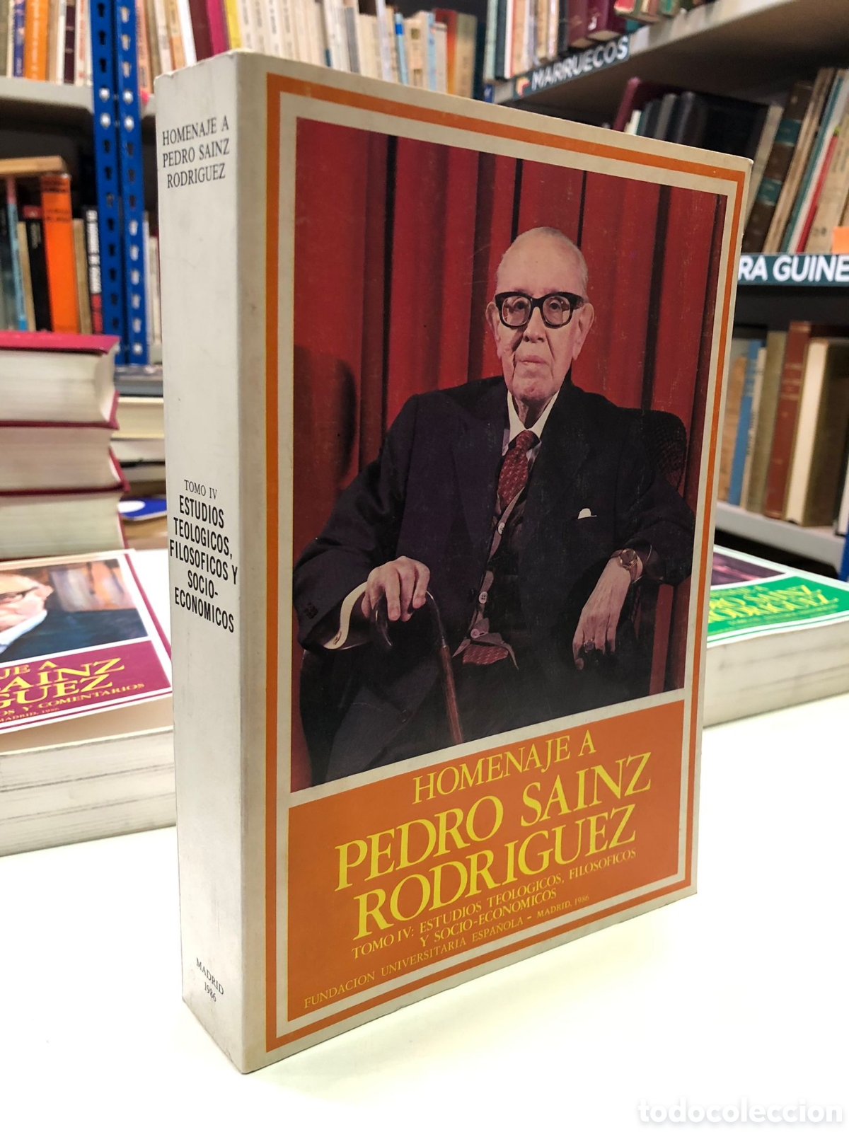 Second hand books: Homenaje a Pedro Sainz Rodr&iacute;guez. Tomo IV. Estudios teol&oacute;gicos, filos&oacute;ficos y...- J. M. Soto et al.