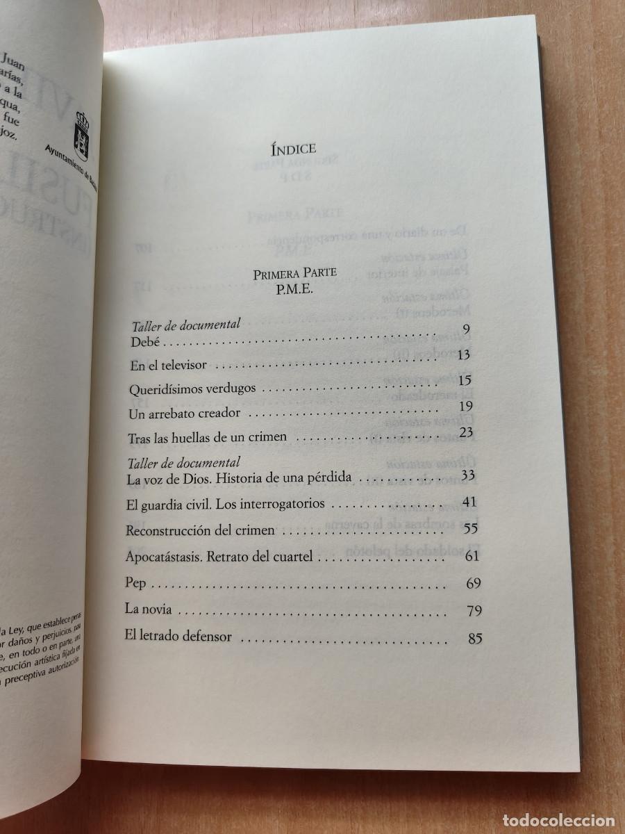 Libros de segunda mano: FUSILAMIENTO (Instrucciones de uso) - Javier Maqua - Foto 11