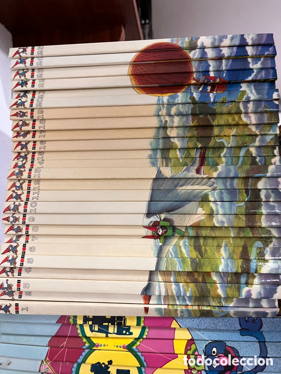 Gebrauchte B&uuml;cher: Blas41 EL MUNDO SECRETO DE LOS GNOMOS. 25 TOMOS (OBRA COMPLETA). PLAZA & JOVEN 1987.