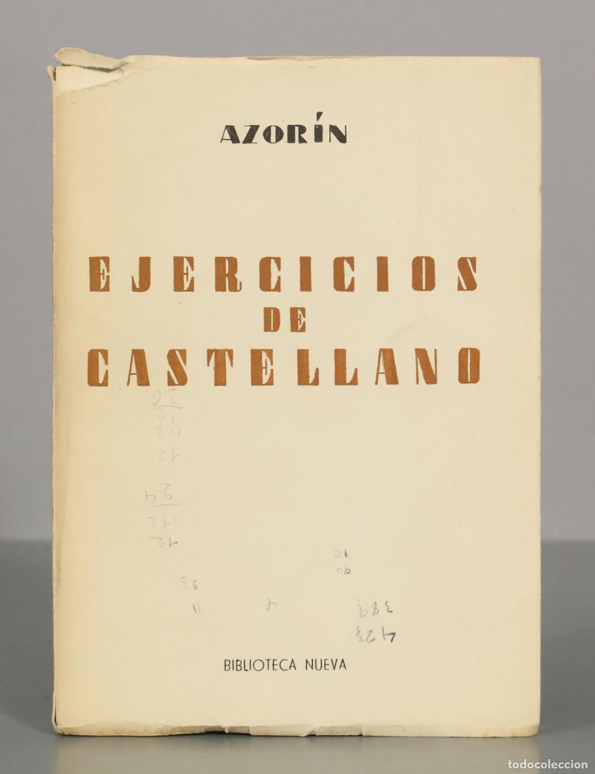 Second hand books: EJERCICIOS DE CASTELLANO AZORIN