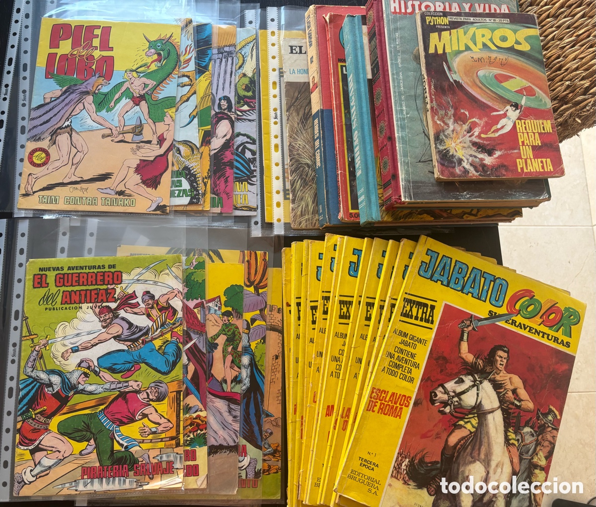 Livros em segunda m&atilde;o: Lote c&oacute;mics antiguos a&ntilde;os 70