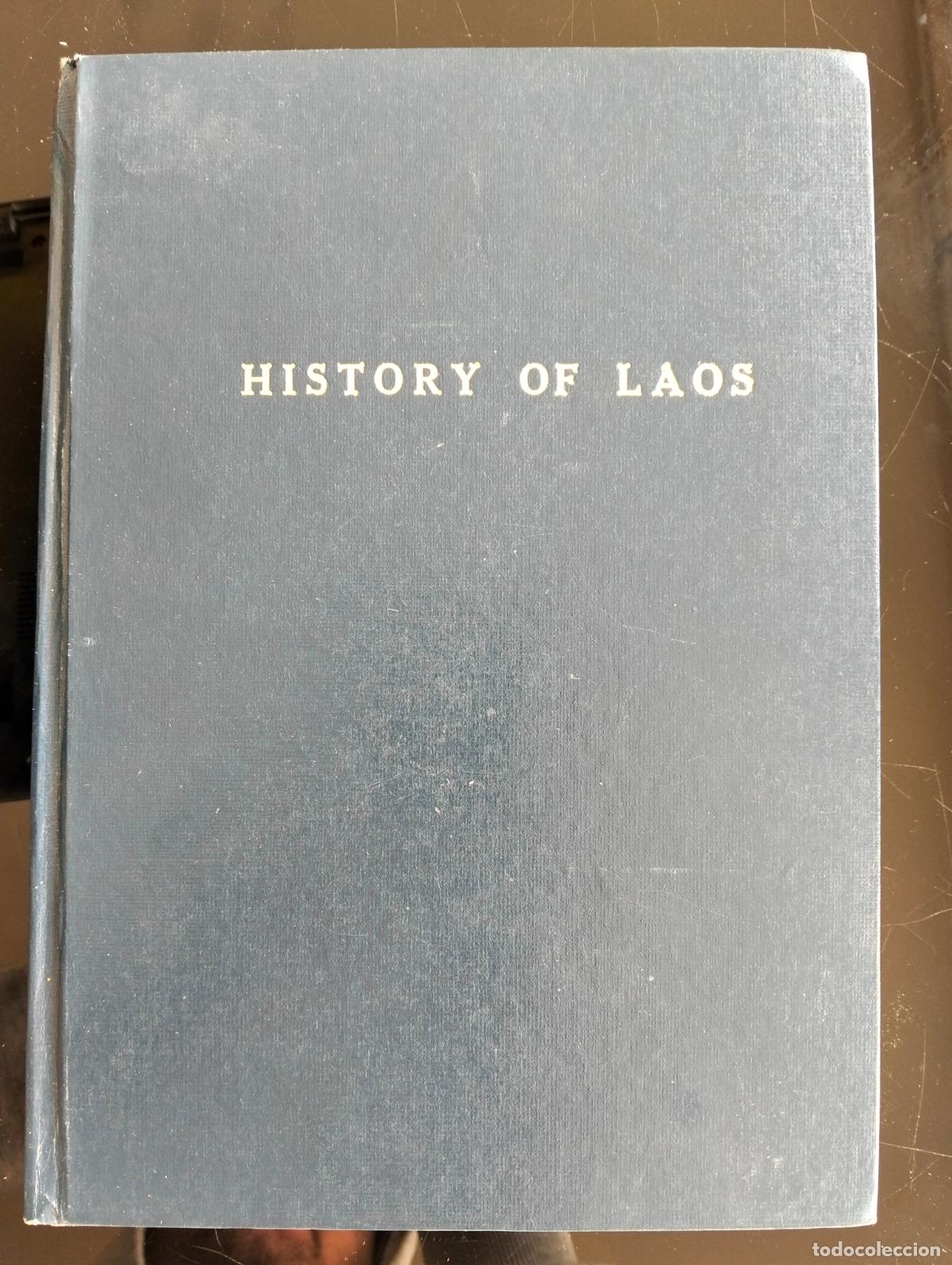 Libros de segunda mano: Raro. History of Laos, Manich Jumsai, ed. Chalermnit, 1971. VISITA MI CATALOGO L54