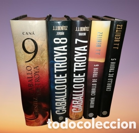 Libros de segunda mano: J. J. BEN&Iacute;TEZ - CABALLO DE TROYA, 5, 6, 7, 8, 9.