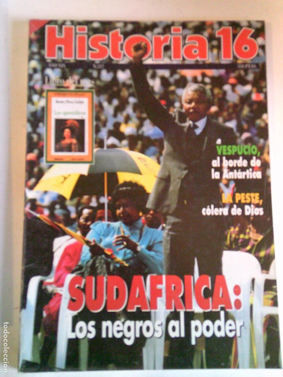Libros de segunda mano: Historia 16 N&ordm; 217 Sudafrica Los negros al poder
