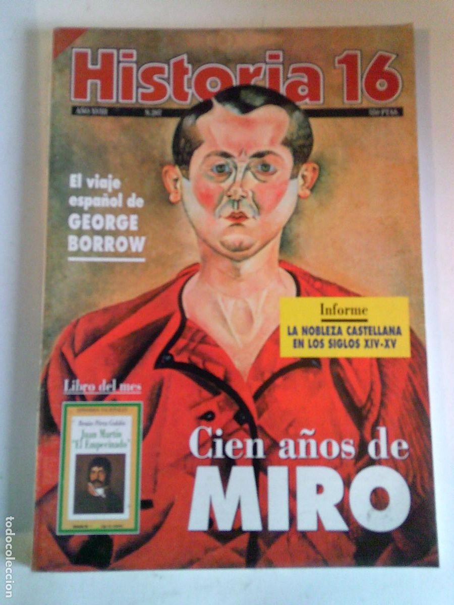 Libros de segunda mano: Historia 16 N&ordm; 207 Cien a&ntilde;os de Mir&oacute;-La nobleza Castellana