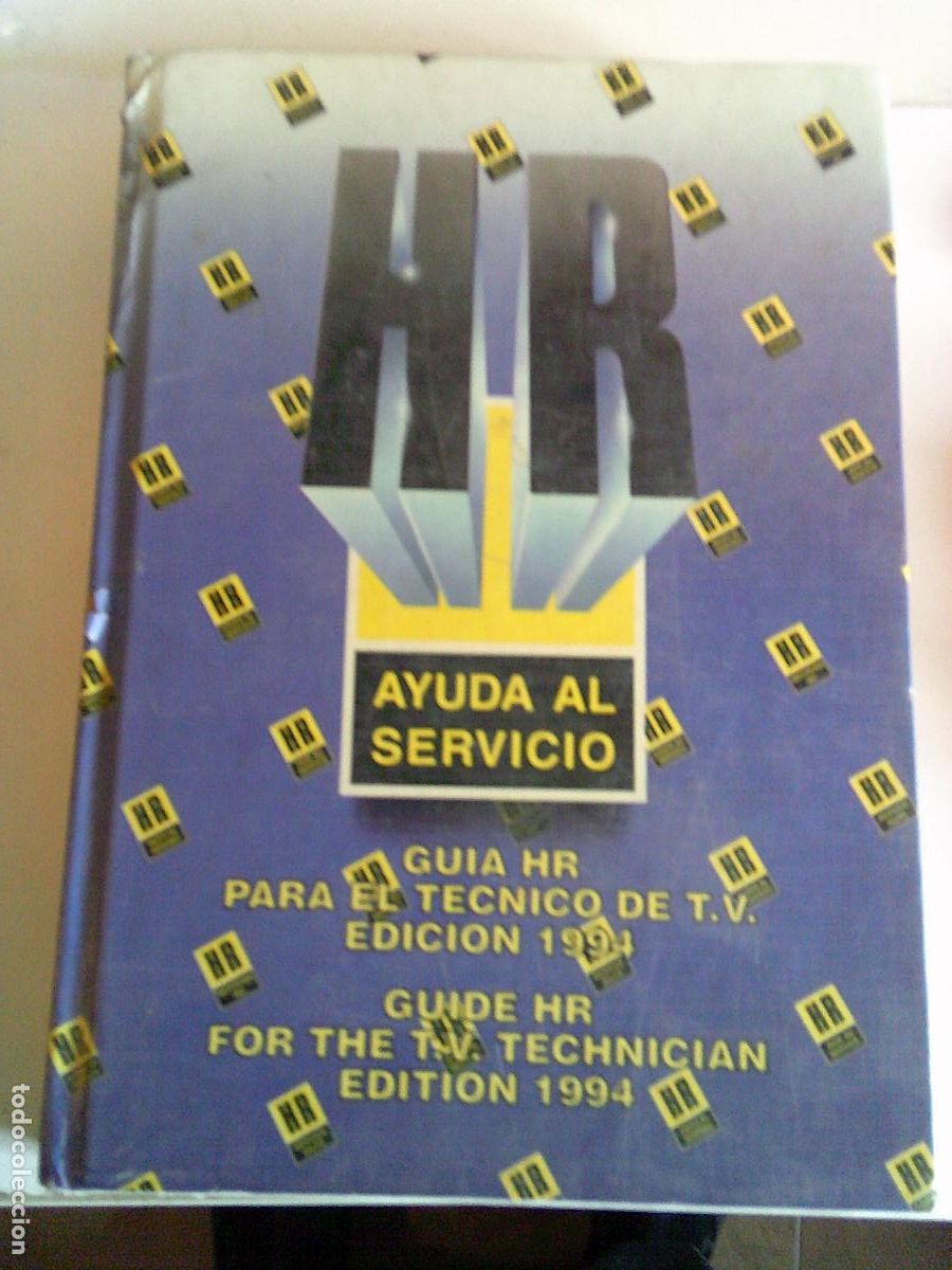 Libros de segunda mano: HR Ayuda al servicio para el t&eacute;cnico de TV Edici&oacute;n 1994