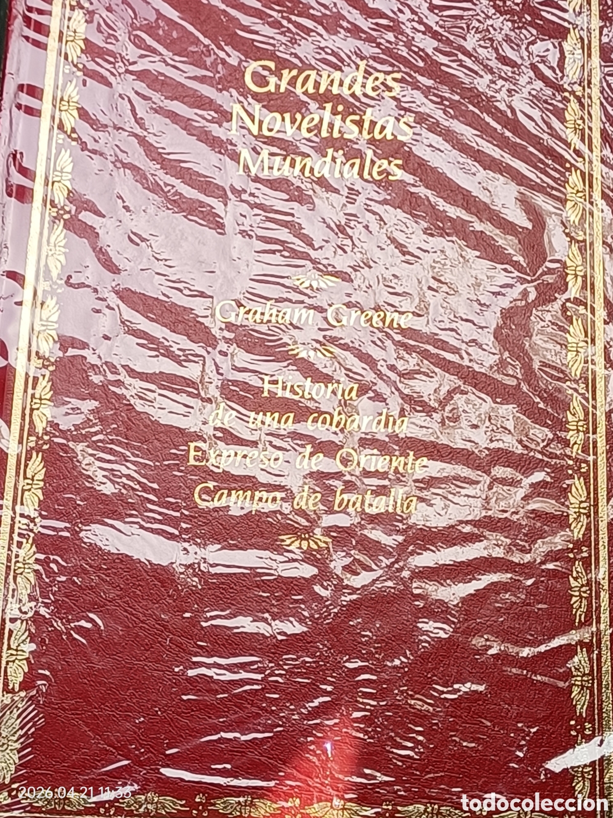 Libros de segunda mano: Graham greene, historia de una cobard&iacute;a, expreso de oriente, campo de batalla