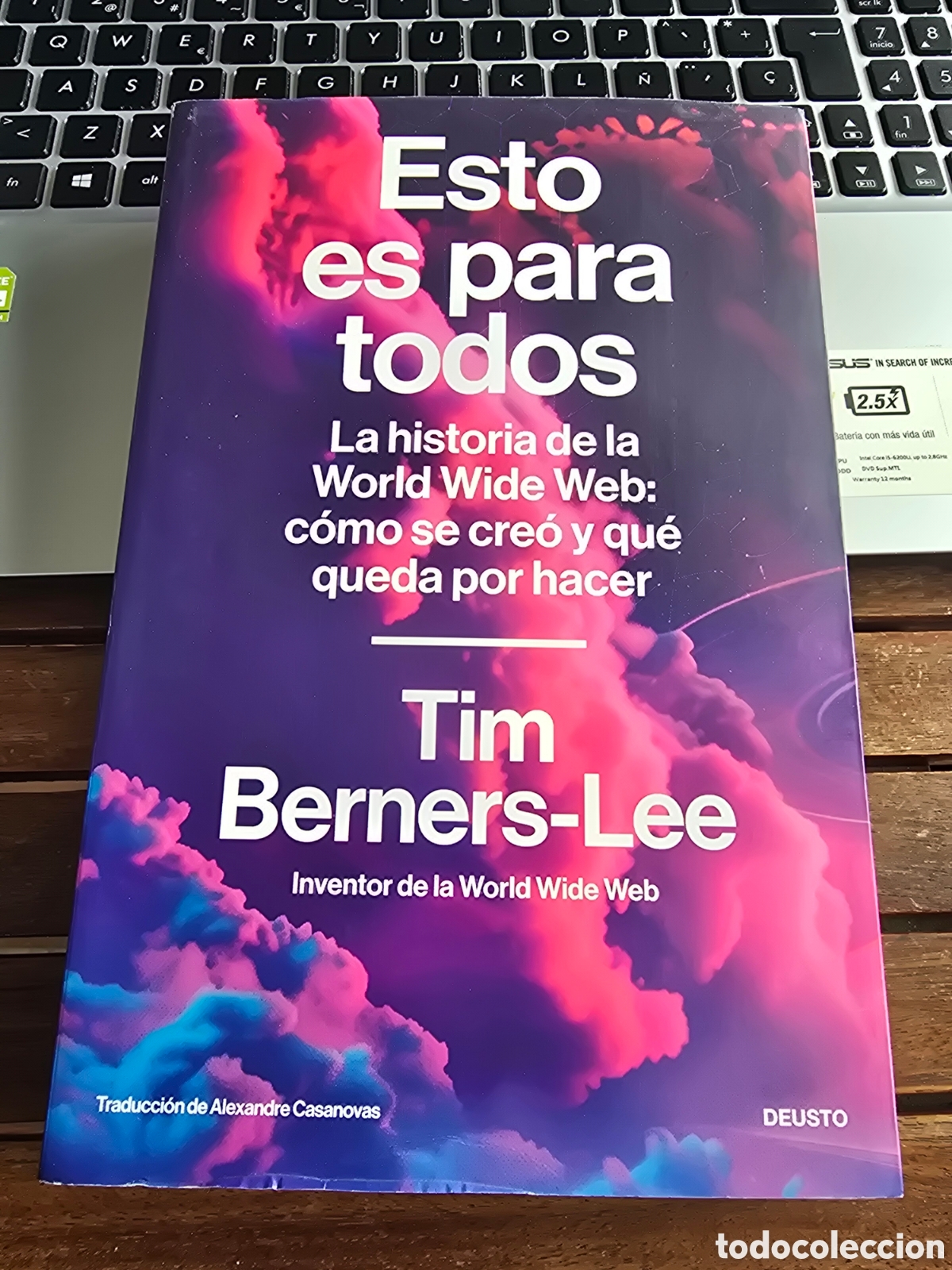 Libros de segunda mano: Esto es para todos Tim Berners Lee DEUSTO 2026 La historia de la World Wide Web