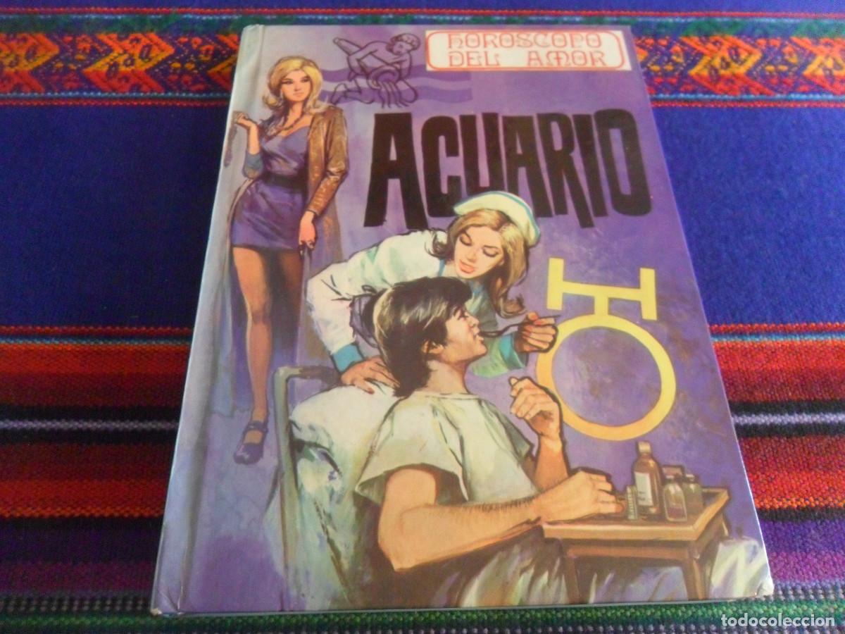 Libros de segunda mano: HOR&Oacute;SCOPO DEL AMOR ACUARIO, SERIE HOR&Oacute;SCOPOS. ED. VASCO AMERICANA A&Ntilde;OS 60. TAPAS DURAS. RARO.