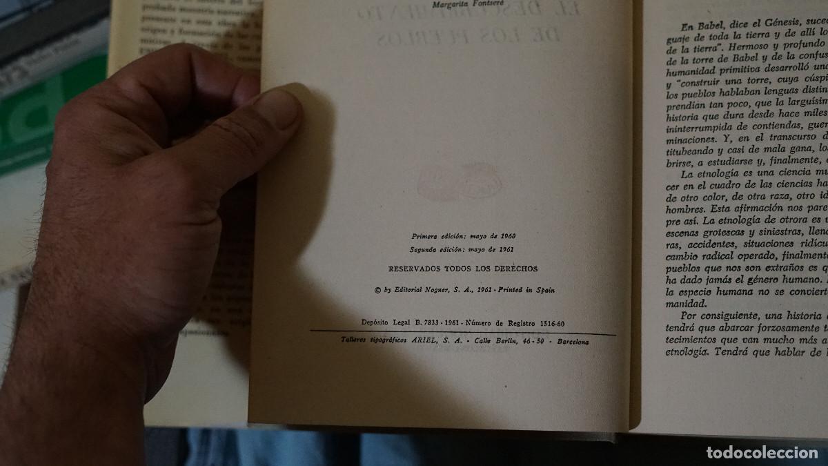 Libros de segunda mano: Herbert Wendt - Empez&ograve; en Babel - Noguer 1961 - Foto 3