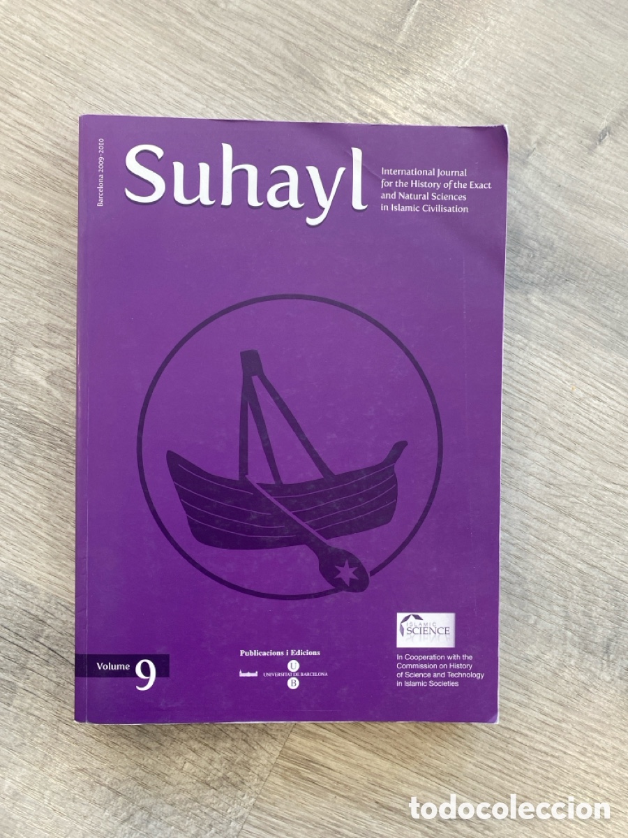 Libros de segunda mano: SUHAYL v. 9 (2009-2010) International Journal History Exact Natural Sciences in Islamic Civilisatio