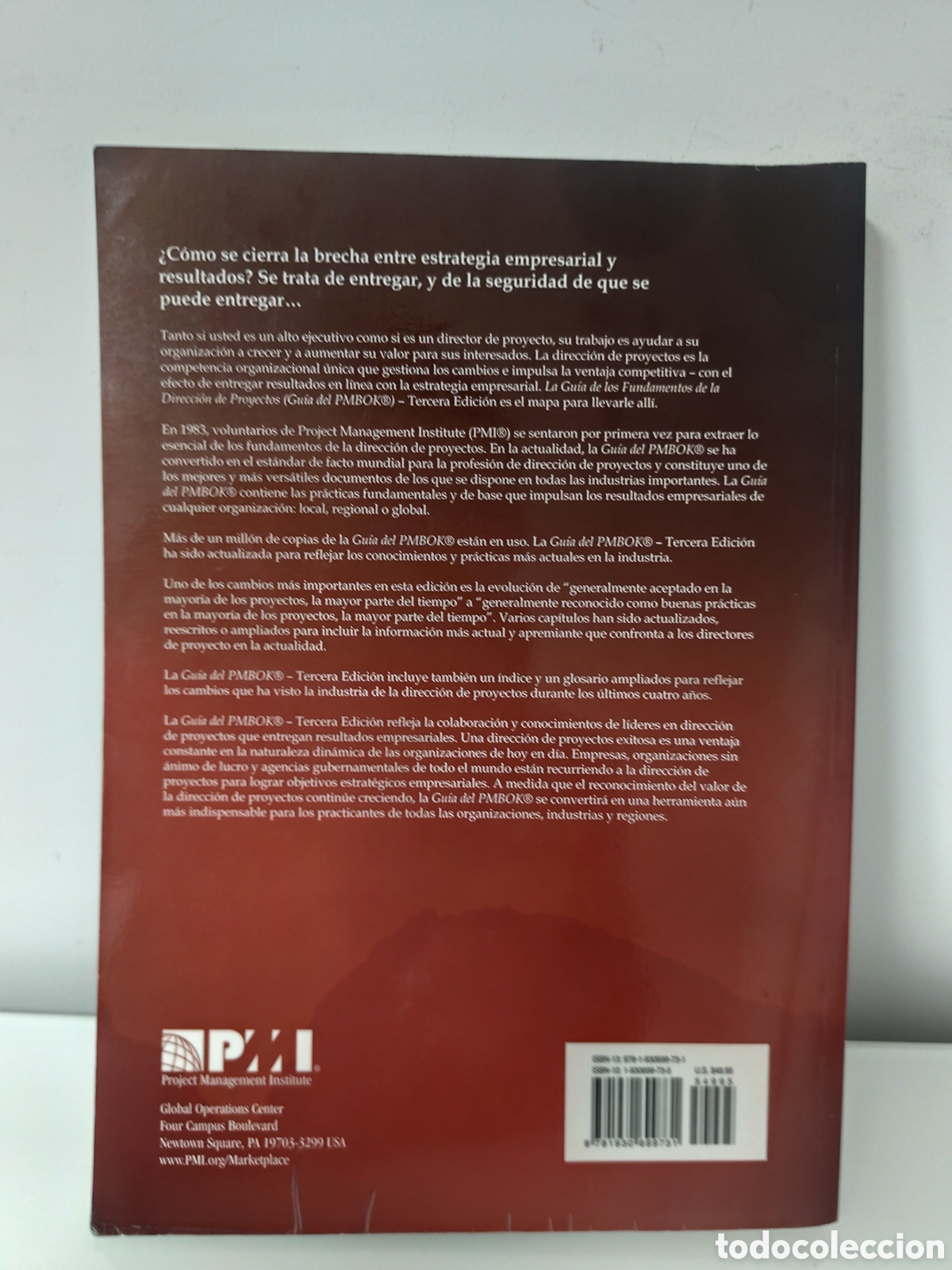 Libros de segunda mano: GUIA DE LOS FUNDAMENTOS PARA LA DIRECCION DE PROYECTOS (GUIA DEL PMBOOK) - Foto 2