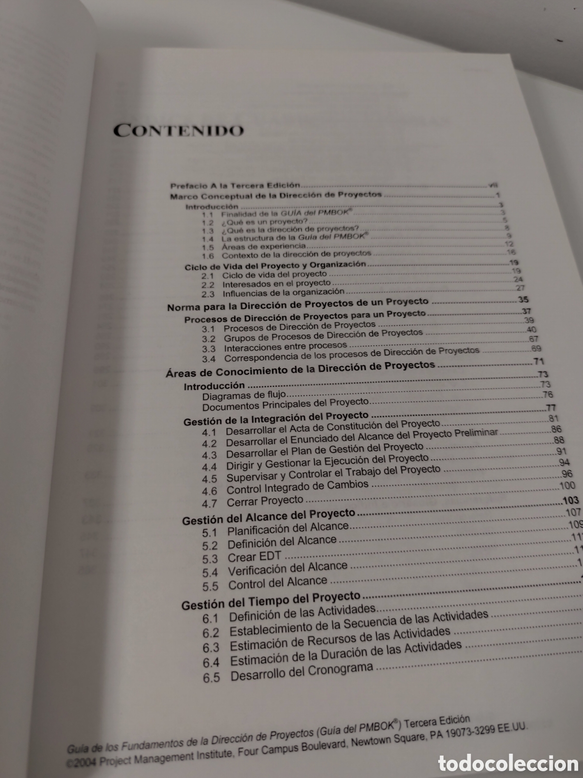 Libros de segunda mano: GUIA DE LOS FUNDAMENTOS PARA LA DIRECCION DE PROYECTOS (GUIA DEL PMBOOK) - Foto 6