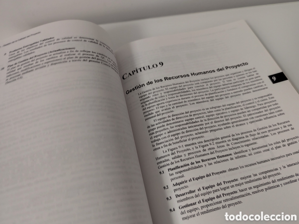 Libros de segunda mano: GUIA DE LOS FUNDAMENTOS PARA LA DIRECCION DE PROYECTOS (GUIA DEL PMBOOK) - Foto 9