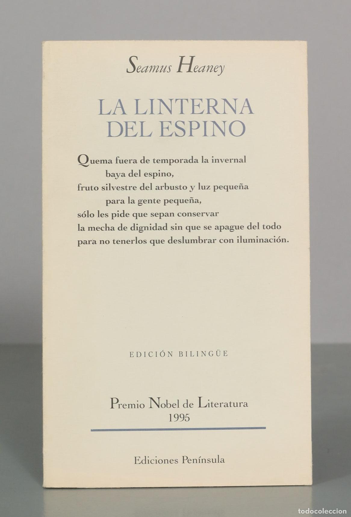 Libros de segunda mano: La linterna del espino - Seamus Heaney - Foto 1