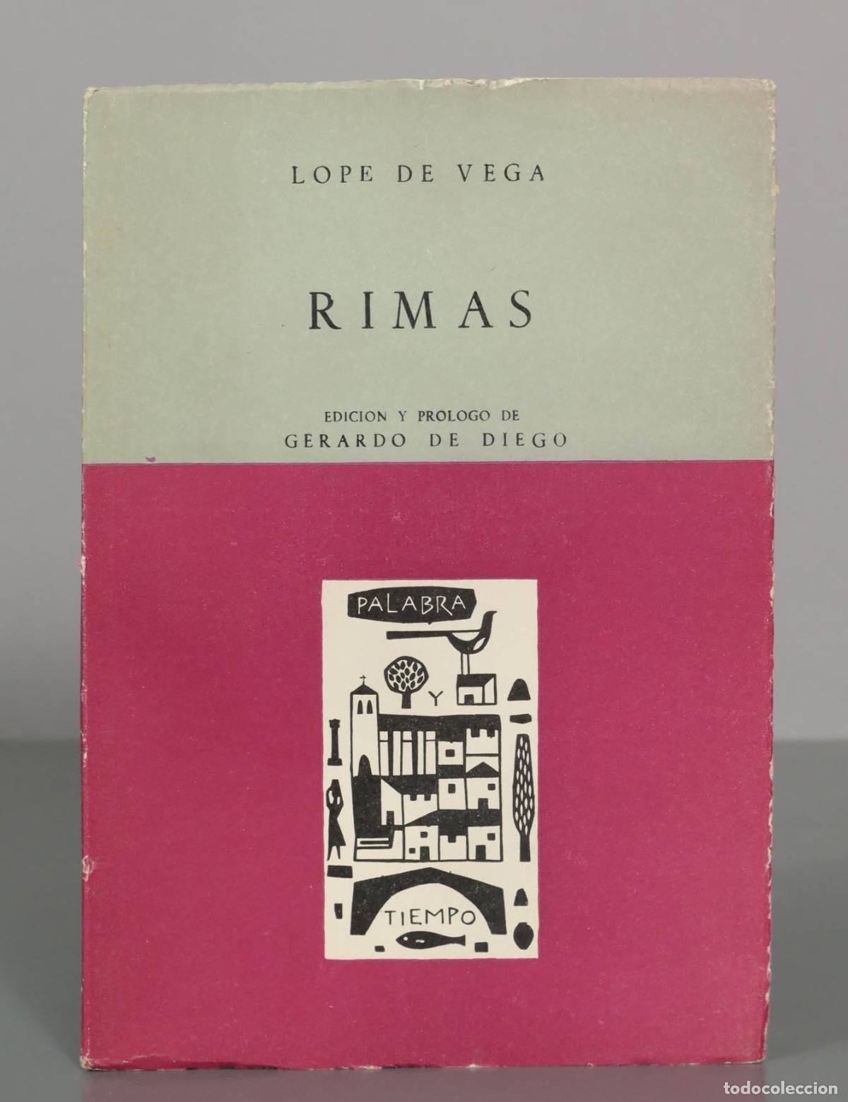 Libros de segunda mano: Rimas - Lope de Vega - Gerardo Diego